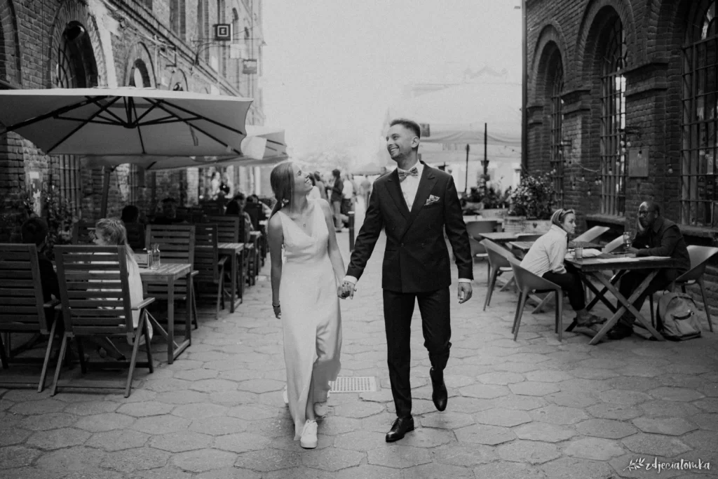 fotograf ślubny częstochowa sesja ślubna na off piotrkowska w łodzi