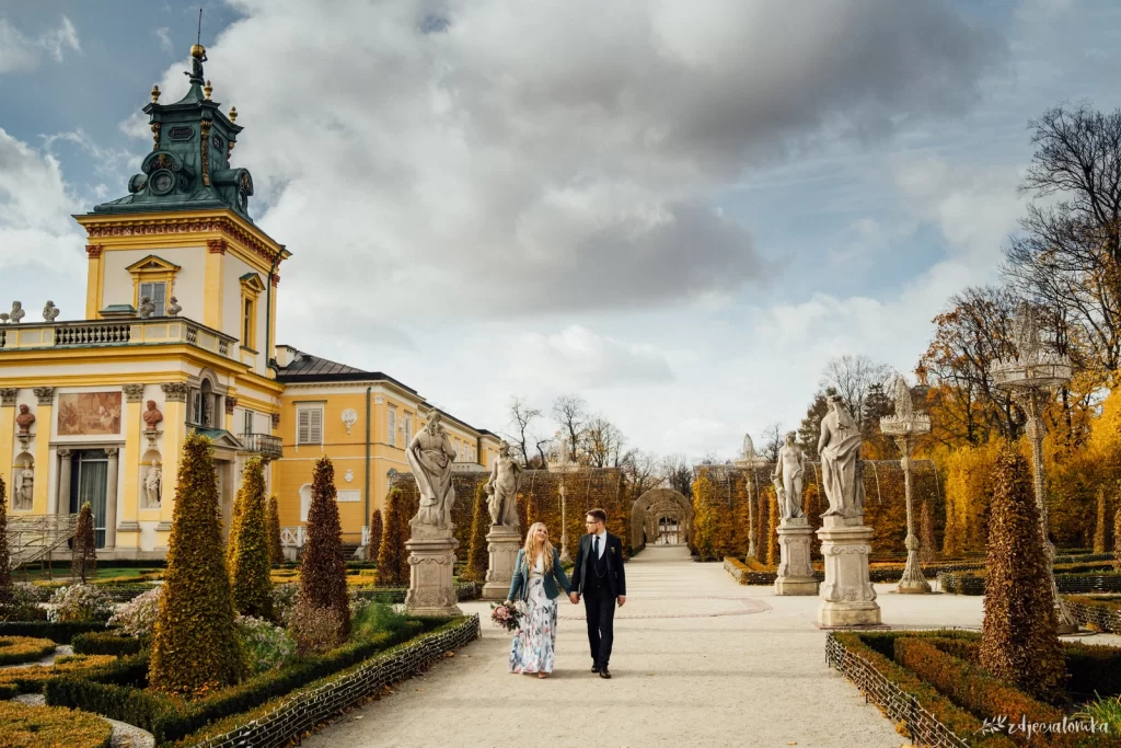 fotograf ślubny częstochowa ślub plenerowy sesja poślubna w orgodzie